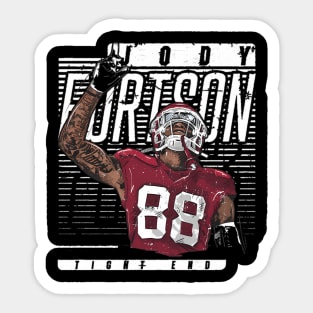 Jody Fortson Kansas City Faded Sticker